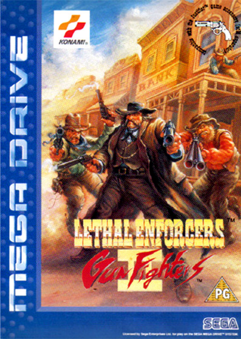 Lethal Enforcers II - Gun Fighters box art