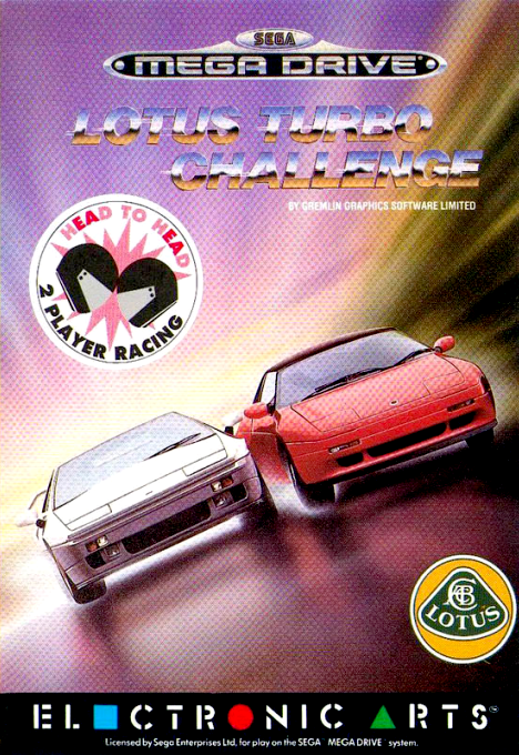Lotus Turbo Challenge box art