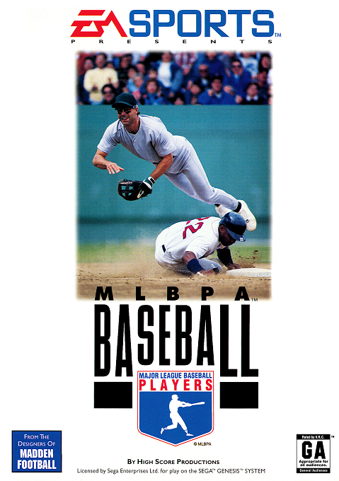 MLBPA Baseball box art