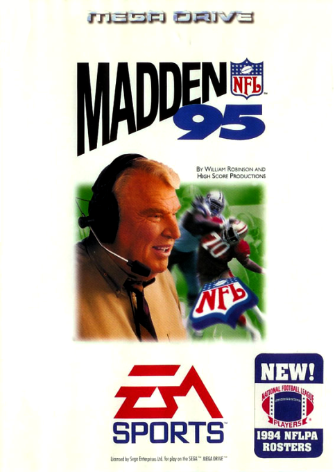 Madden NFL 95 box art