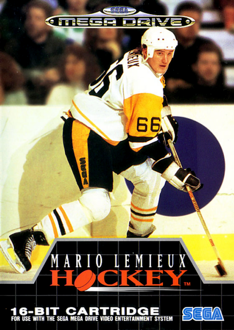 Mario Lemieux Hockey box art