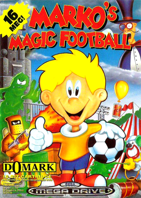 Carátula de Marko's Magic Football Mega Drive PAL España