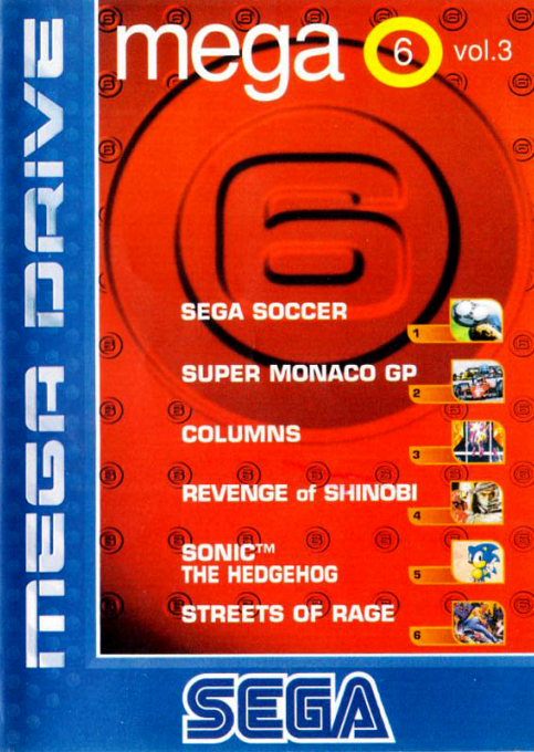 Mega 6 Vol. 3 box art