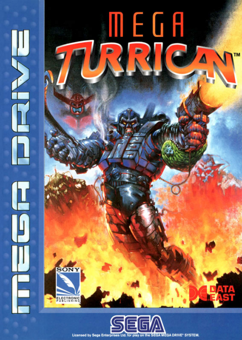 Mega Turrican box art