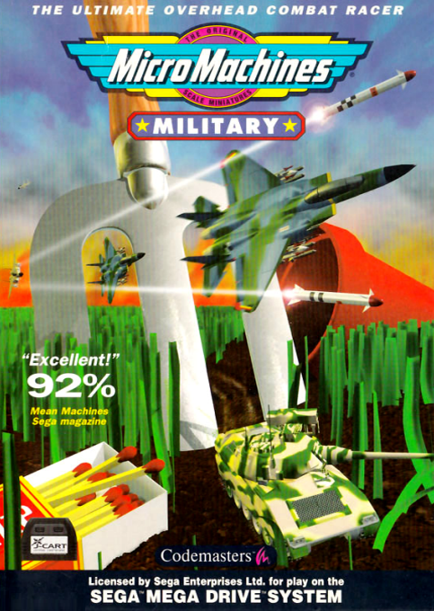 Micro Machines - Military box art