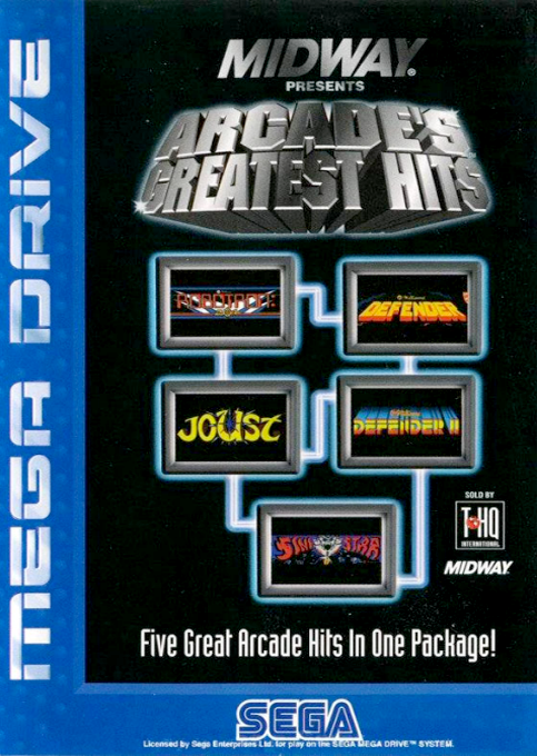 Midway Presents Arcade's Greatest Hits box art