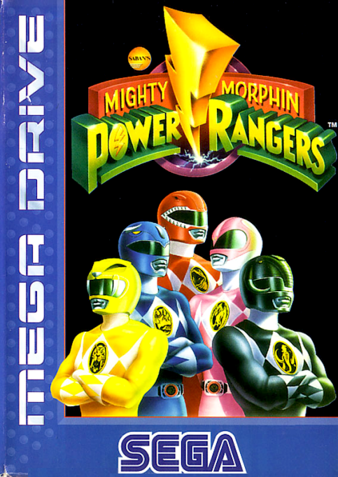 Mighty Morphin Power Rangers box art