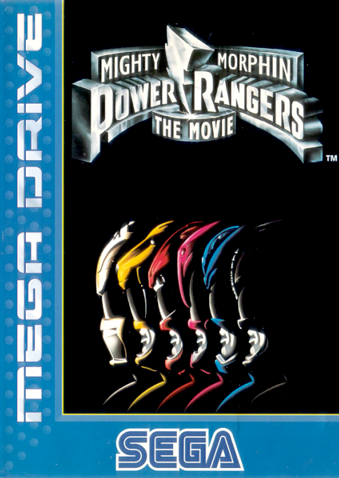 Mighty Morphin Power Rangers - The Movie box art