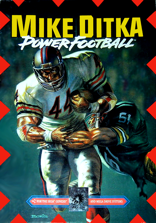 Mike Ditka Power Football box art