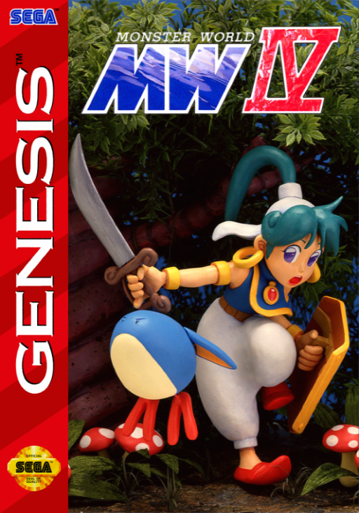 Monster World IV box art