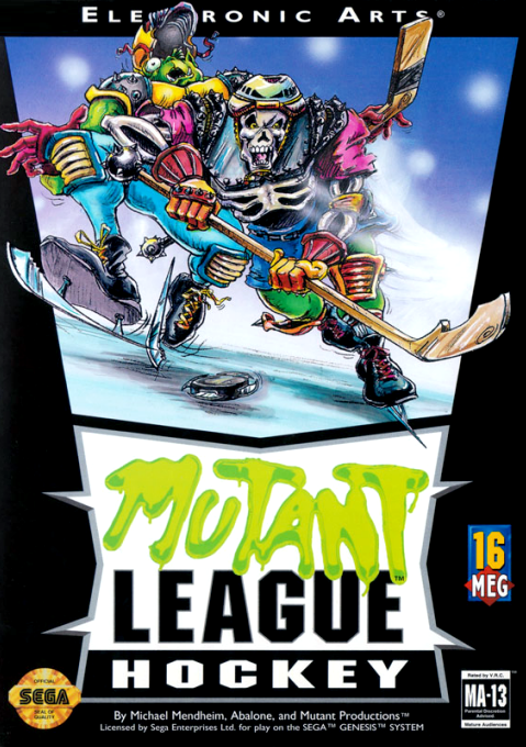 Mutant League Hockey artwork