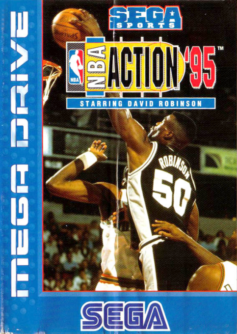 NBA Action '95 Starring David Robinson box art