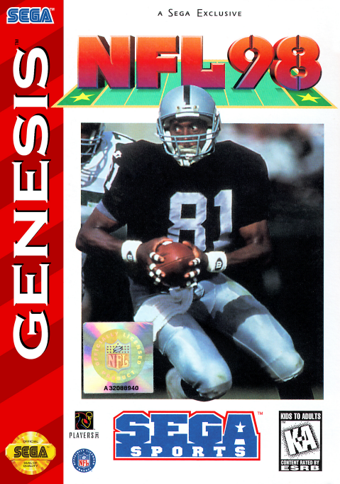 NFL 98 box art