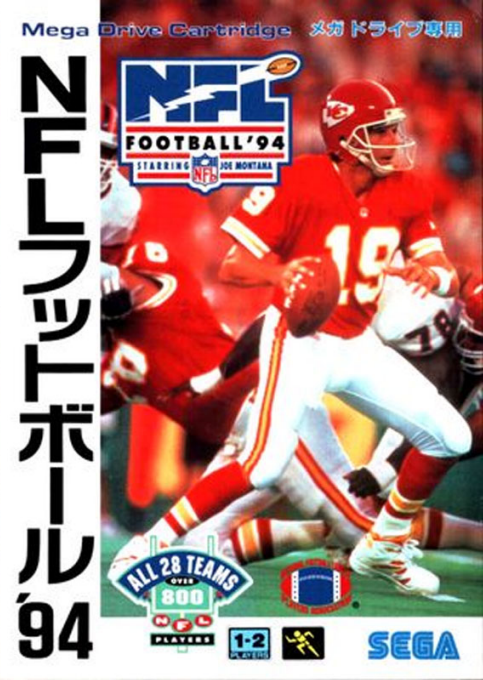 NFL Football '94 box art