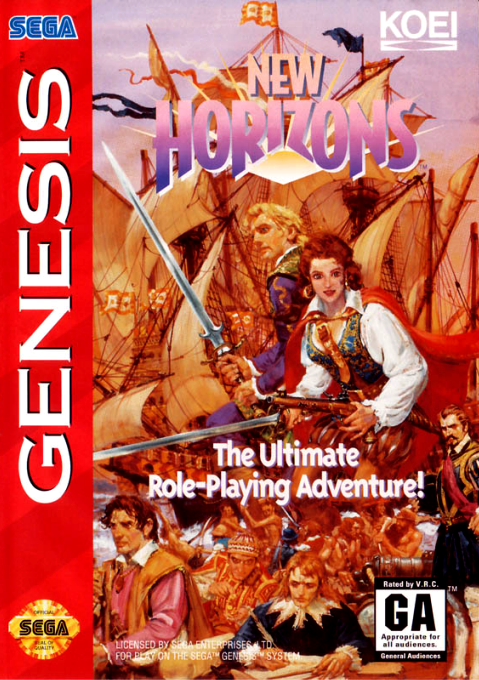 New Horizons box art