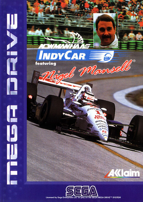 Newman Haas IndyCar featuring Nigel Mansell box art