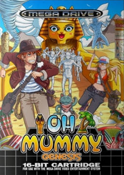 Oh Mummy Genesis box art
