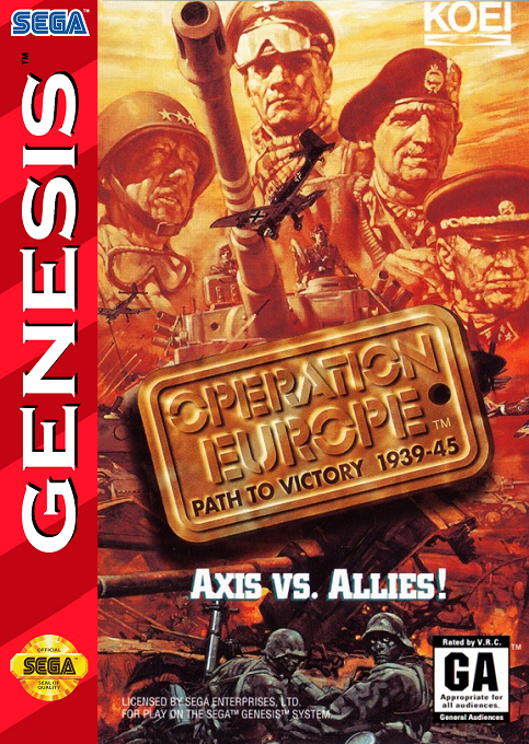 Operation Europe - Path to Victory 1939-45 box art
