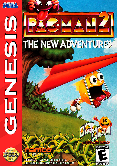 Pac-Man 2 - The New Adventures box art
