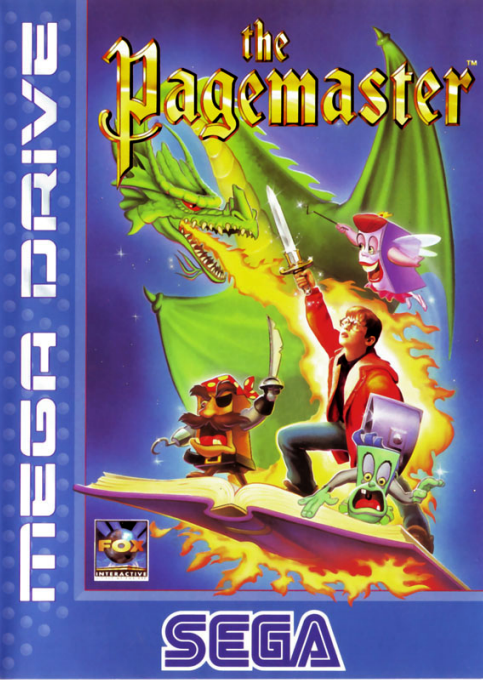 The Pagemaster box art