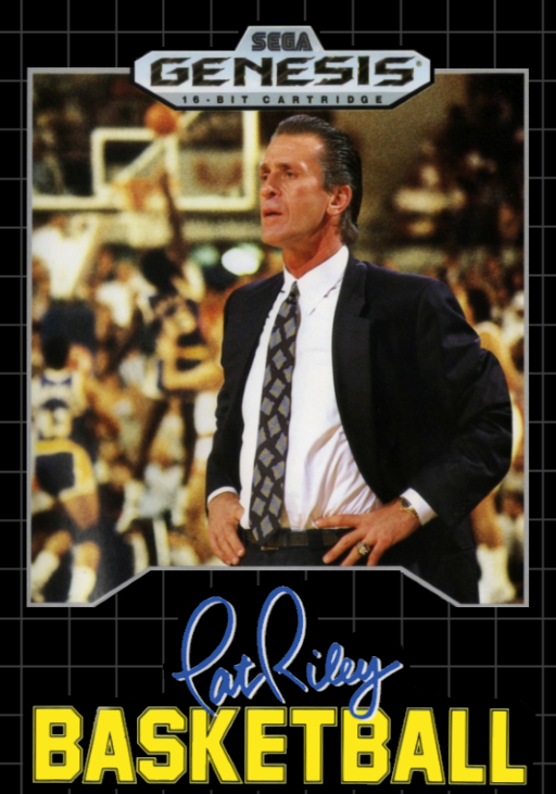 Pat Riley Basketball box art