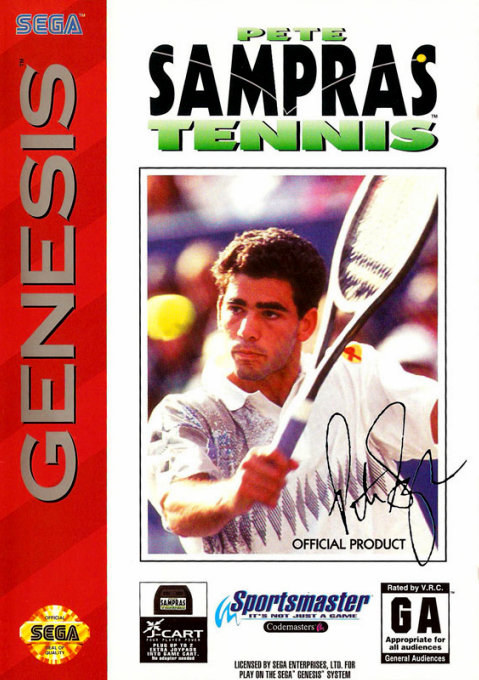 Pete Sampras Tennis (USA, Europe) (J-Cart) (MDST6636)
