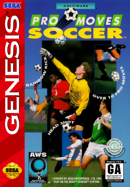 Pro Moves Soccer box art