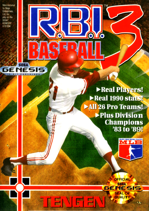 R.B.I. Baseball 3 box art