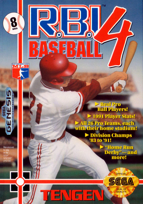 R.B.I. Baseball 4 box art