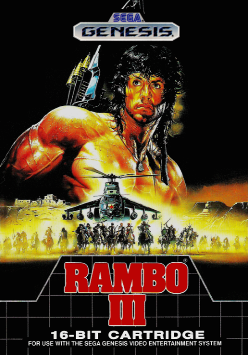 Rambo III box art