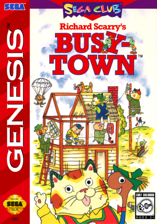 Richard Scarry's Busytown box art