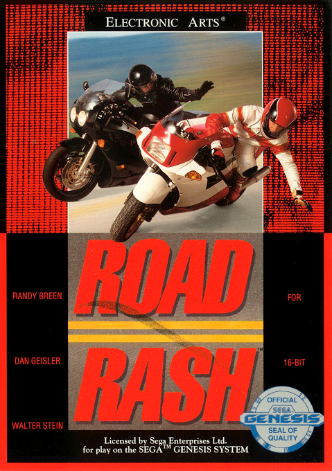 Road Rash box art