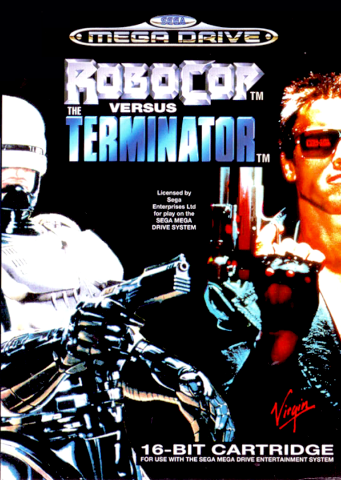 RoboCop versus The Terminator box art
