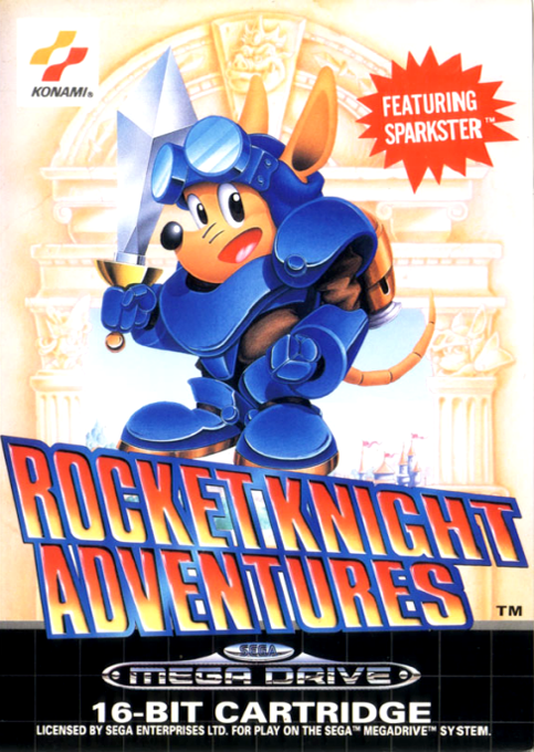Rocket Knight Adventures box art