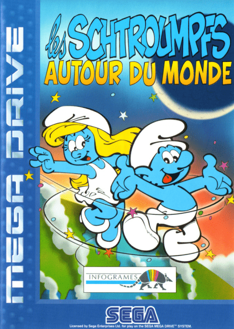 Schtroumpfs Autour du Monde, Les box art