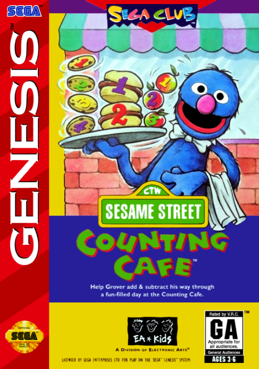 Sesame Street Counting Cafe box art