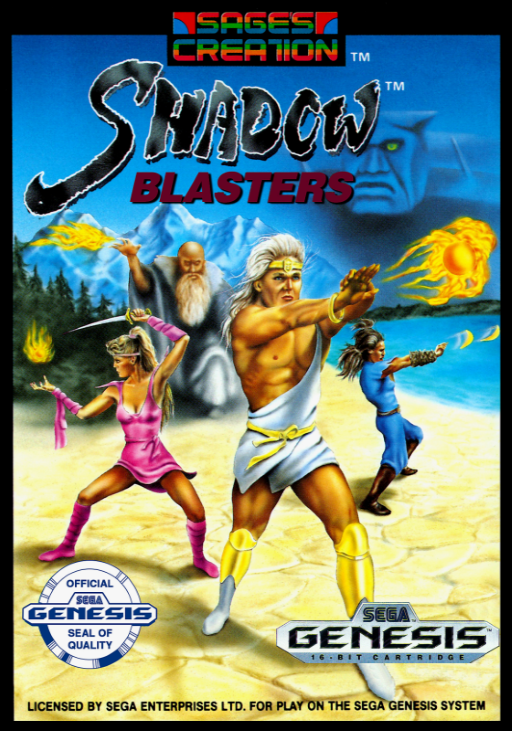 Shadow Blasters box art