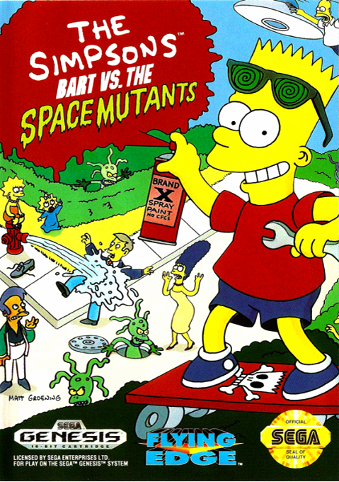 Simpsons, The - Bart vs. the Space Mutants (USA, Europe)