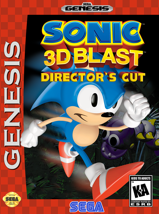 Sonic 3D Blast - Director's Cut box art