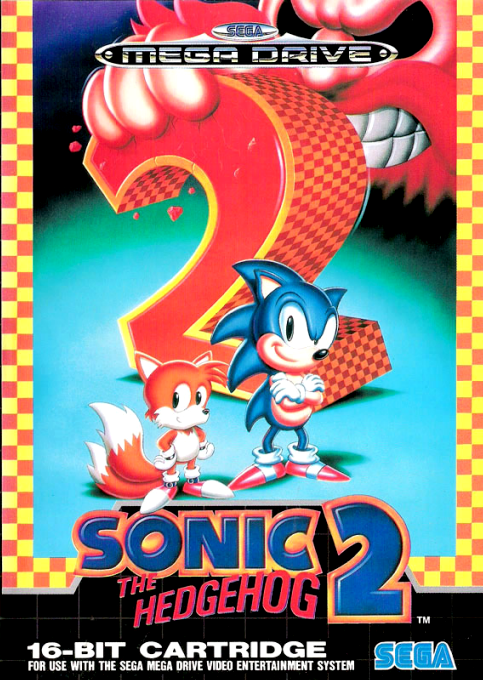 Sonic the Hedgehog 2 box art