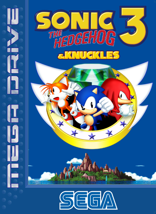 Sonic & Knuckles + Sonic the Hedgehog 3 box art