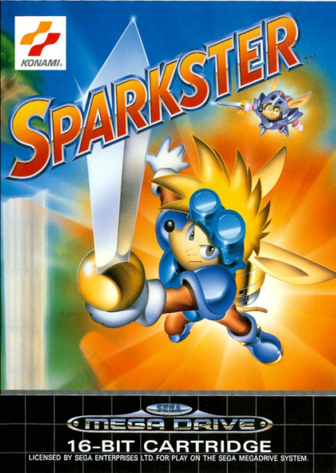 Sparkster box art