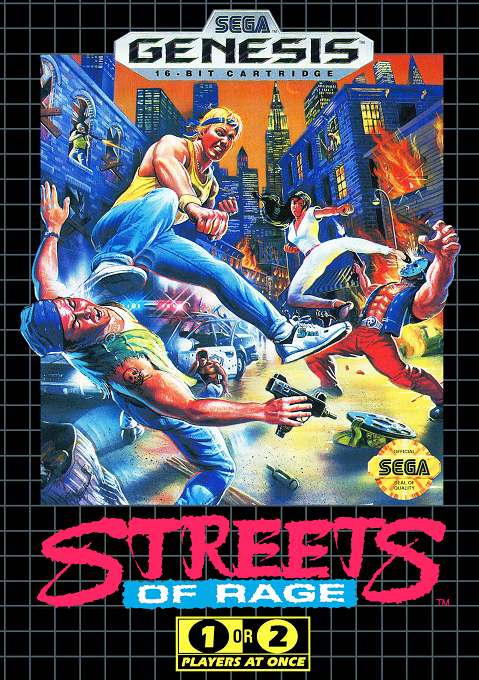 Streets of Rage box art