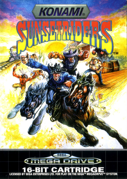 Sunset Riders box art