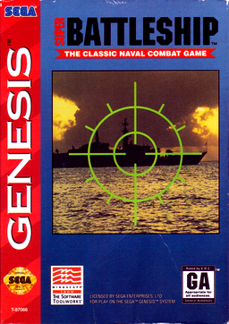 Super Battleship - The Classic Naval Combat Game box art