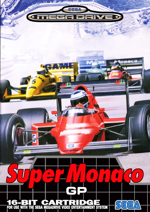 Super Monaco GP box art