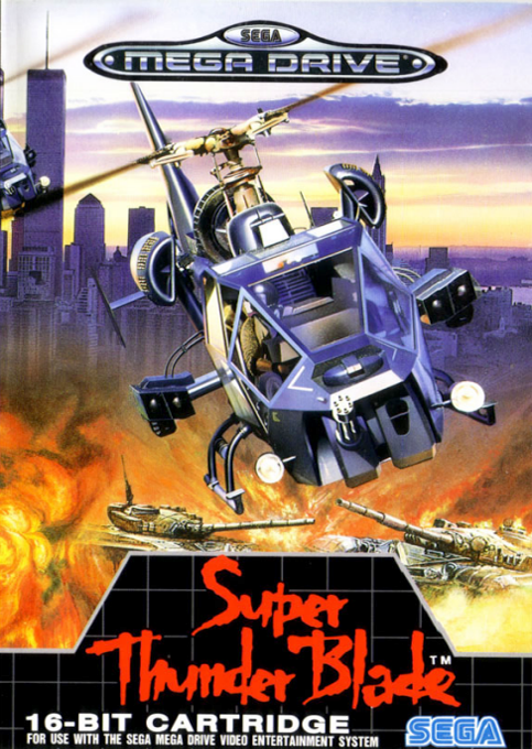 Super Thunder Blade box art
