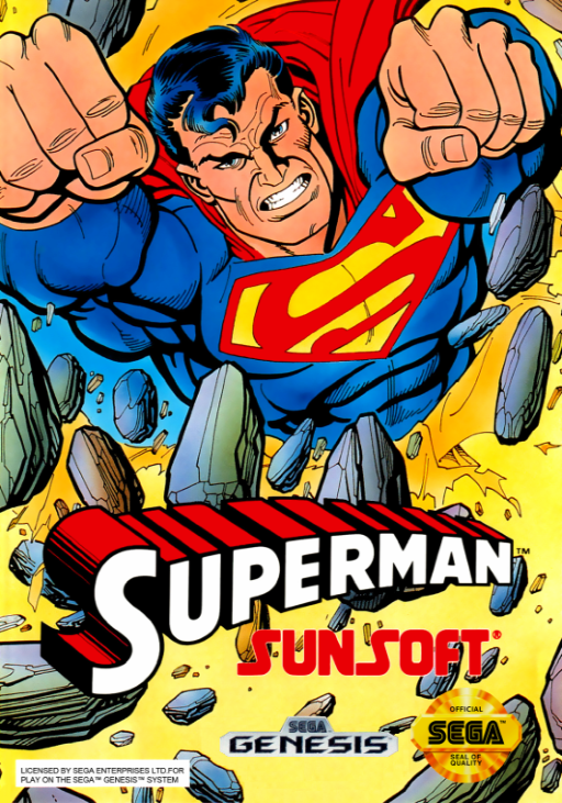 Superman box art