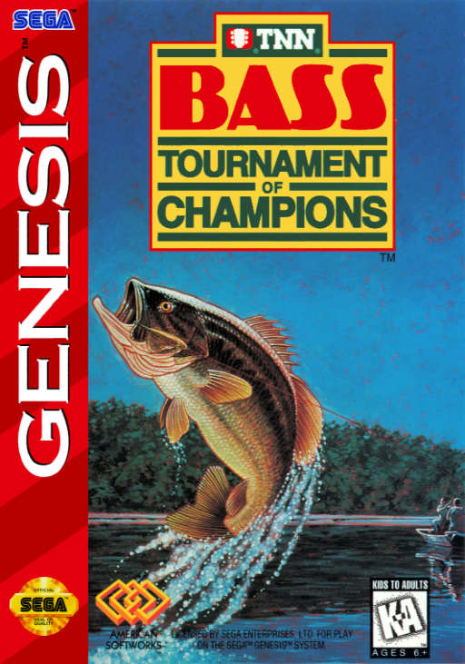 TNN Bass Tournament of Champions box art