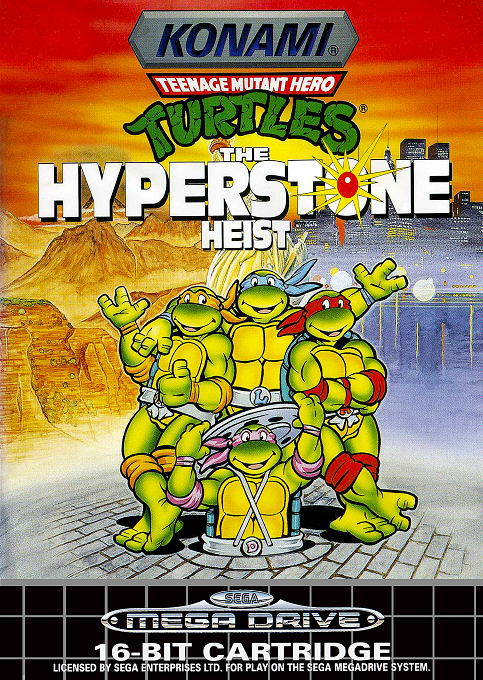 Teenage Mutant Ninja Turtles - The Hyperstone Heist box art